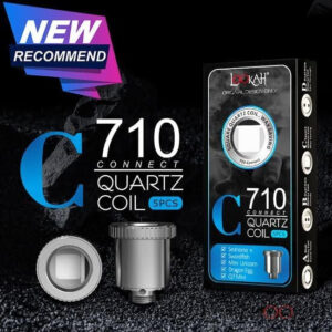 Lookah 710 Quartz Wax Dish Coil
