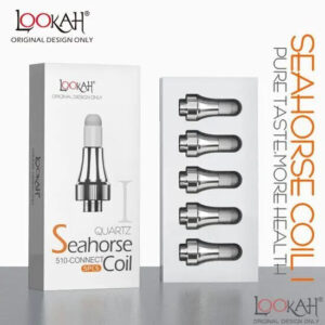 Lookah Seahorse Quartz Tip Coil
